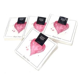 Eight Mood Sweden Water Color Heart Always Inspire 30ct 3ply Napkins - 4 Packs!!